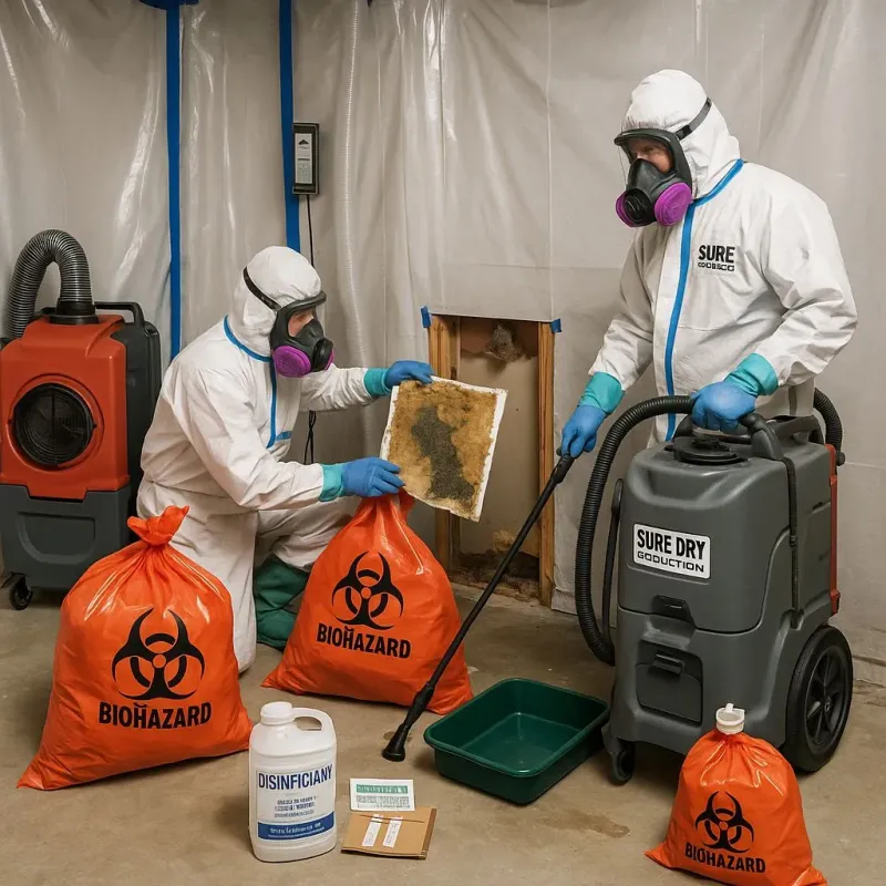 Contaminated Water Handling Protocols process in Lakota, ND